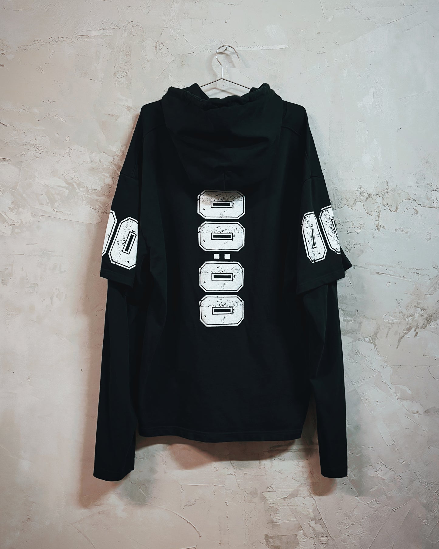 DOUBLE LAYER TK JERSEY HOODIE