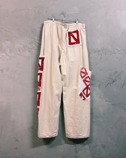BAGGY DENIM TK SWEATPANTS